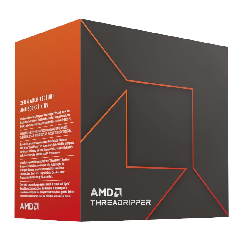 AMD RYZEN Threadripper 7960WX 24-Core 4.2GHz sTR5 CPU