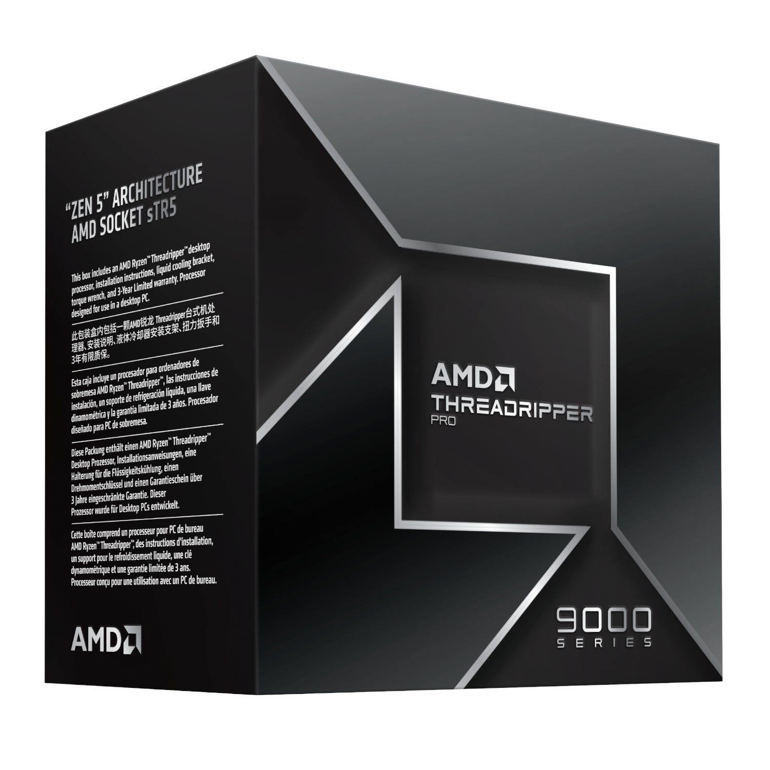 AMD Ryzen Threadripper Pro 9995WX 96-Core 2.5GHz CPU