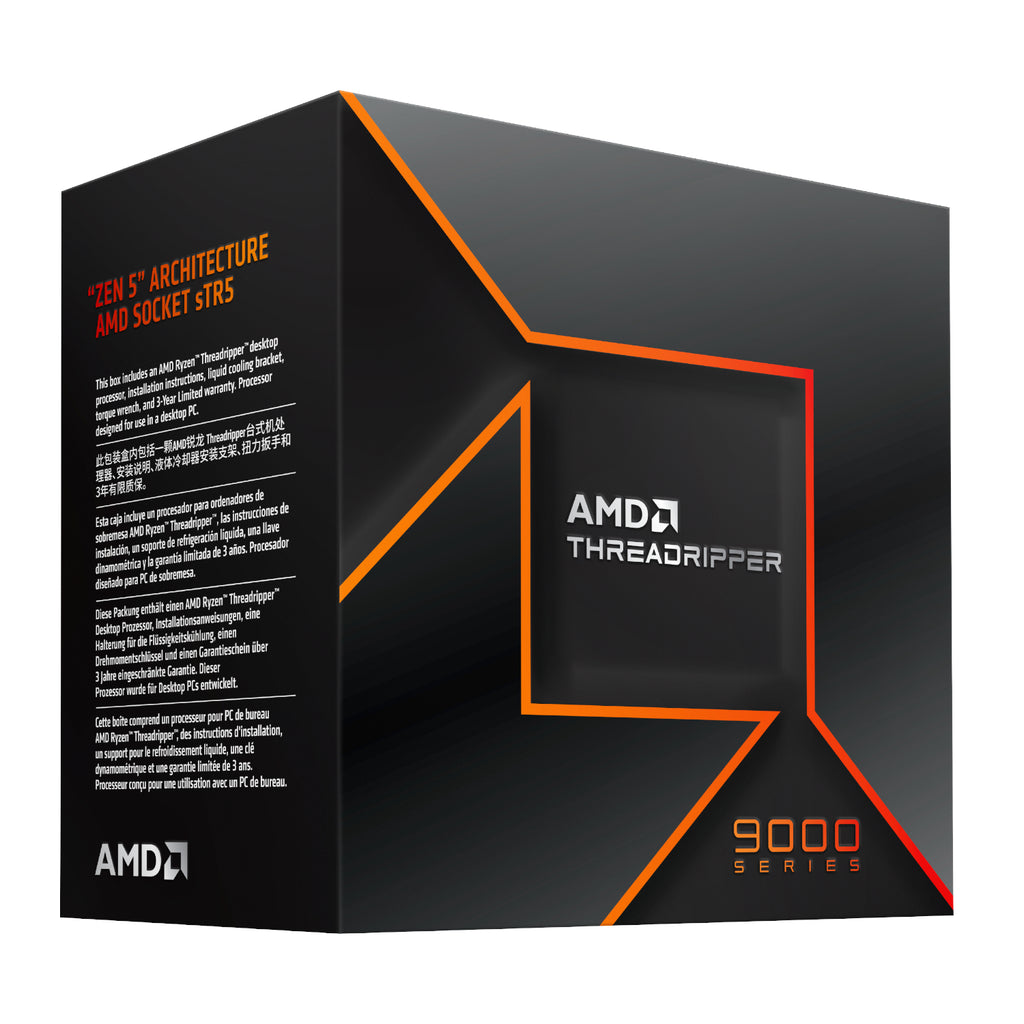 AMD Ryzen Threadripper 9970WX 32-Core 4.0GHz CPU