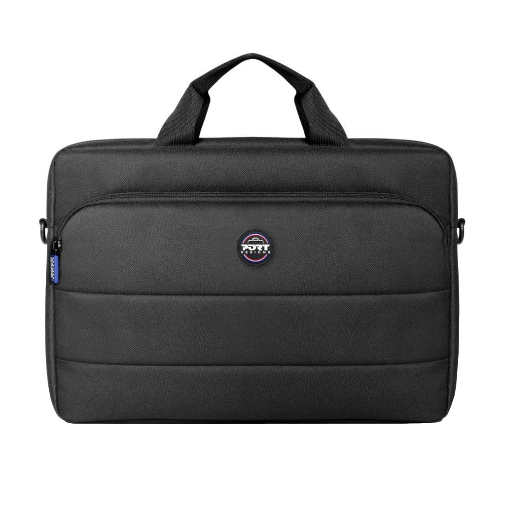 Port Designs Portland II Eco 14/16" Essential Top Loading Laptop Bag – Grey