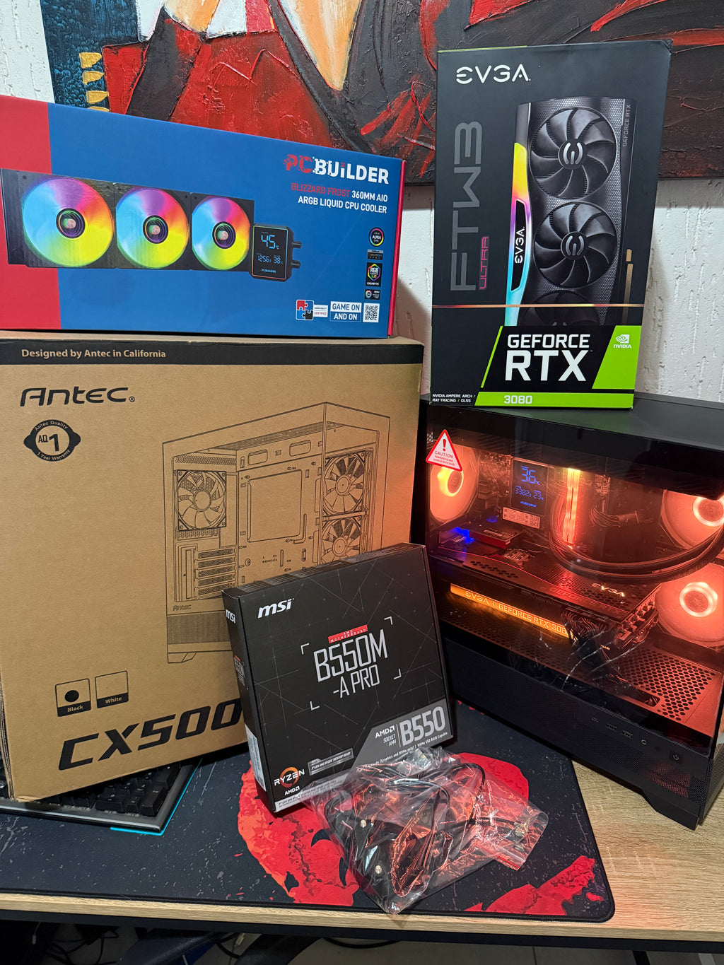 Ryzen 7 5700X3D | EVGA RTX 3080 10GB 1440P Gaming PC