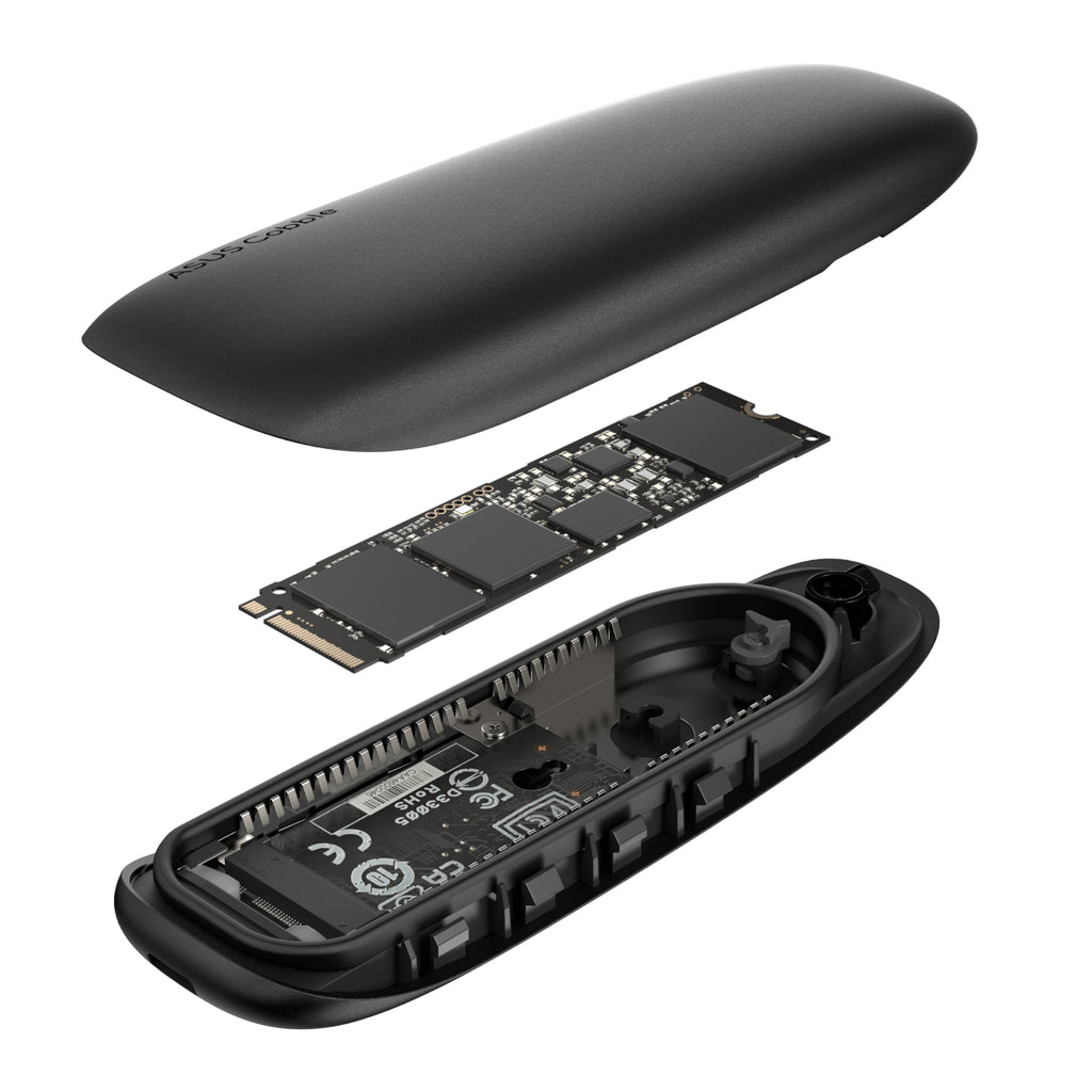 Asus Cobble M.2 SSD Enclosure - Black
