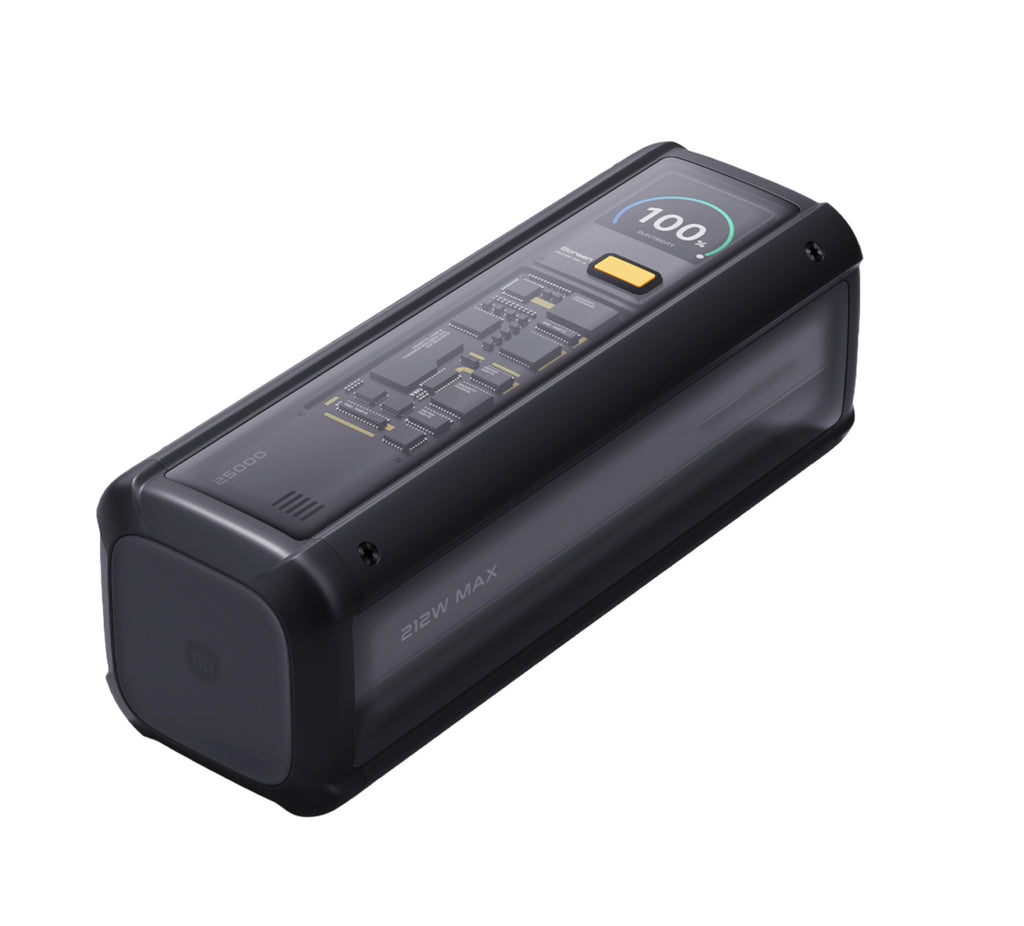 Xiaomi 212W Fast Charge Power Bank 25000mAh – Black