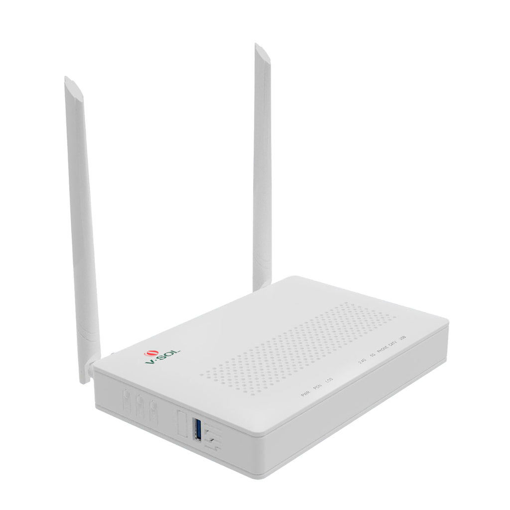 V-Sol 1XPON+4GE+1POTS+CATV+USB 3.0+Wi-Fi 5 HGU ONT