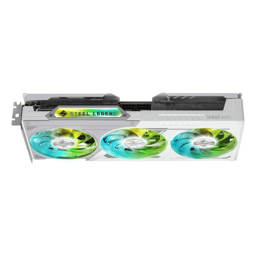 Asrock Intel Arc B580 Steel Legend OC 12GB GDDR6 Graphics Card