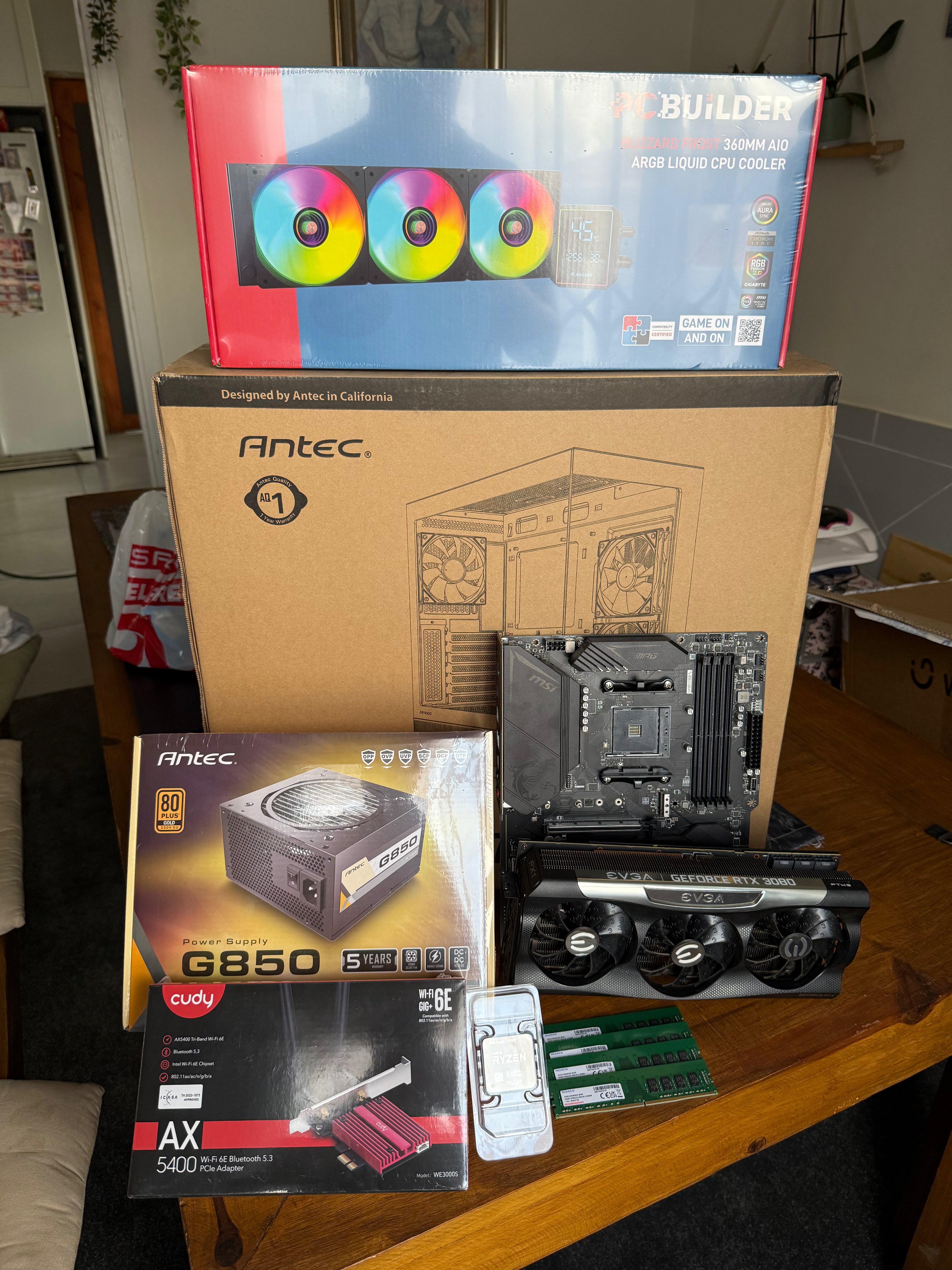 RTX 3080 10GB | Ryzen 7 5700X | 32GB Ram | 850W Gold | 1TB NVME | Windows 11 Pro