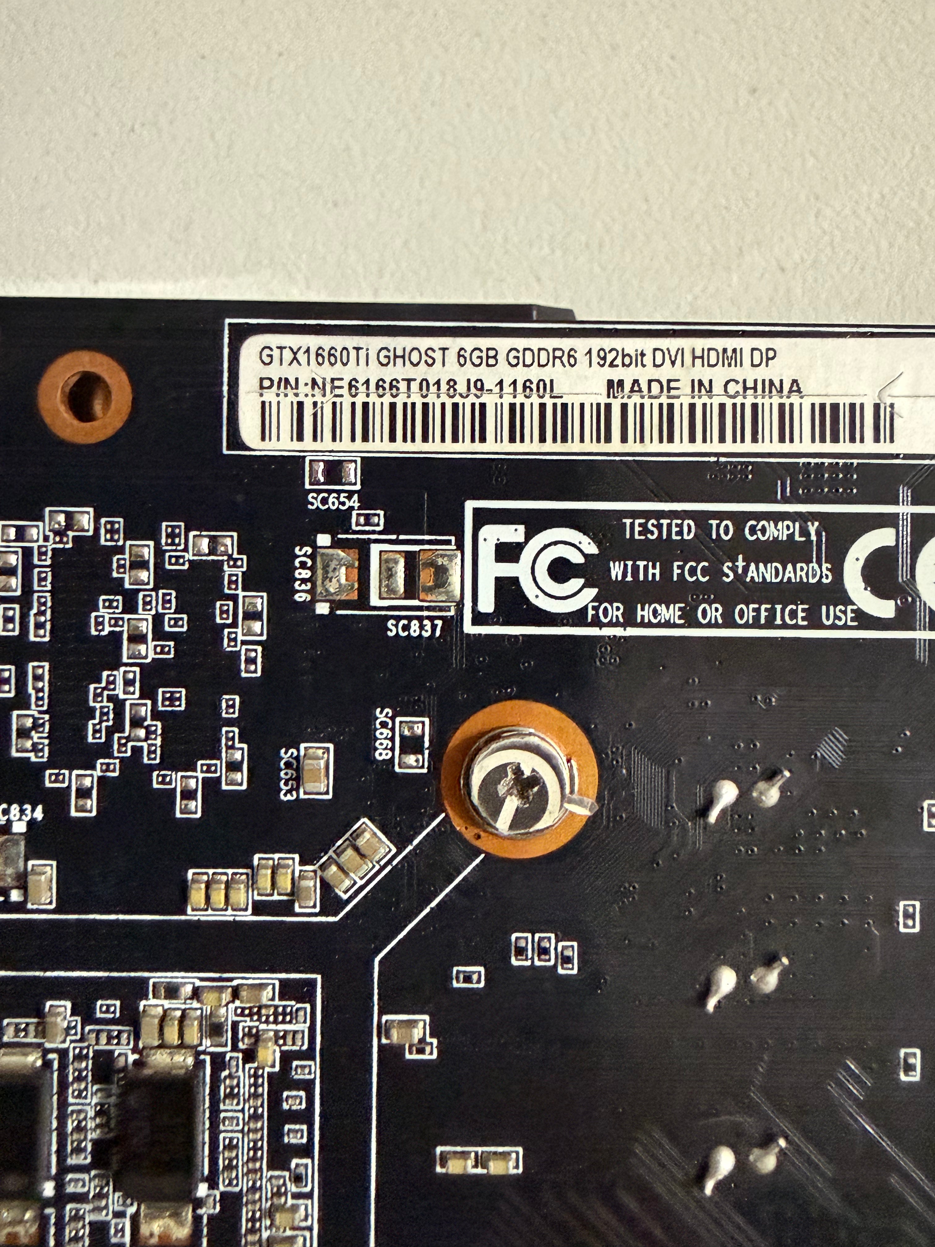 Gainward Ghost GeForce GTX 1660 Ti 6GB OC