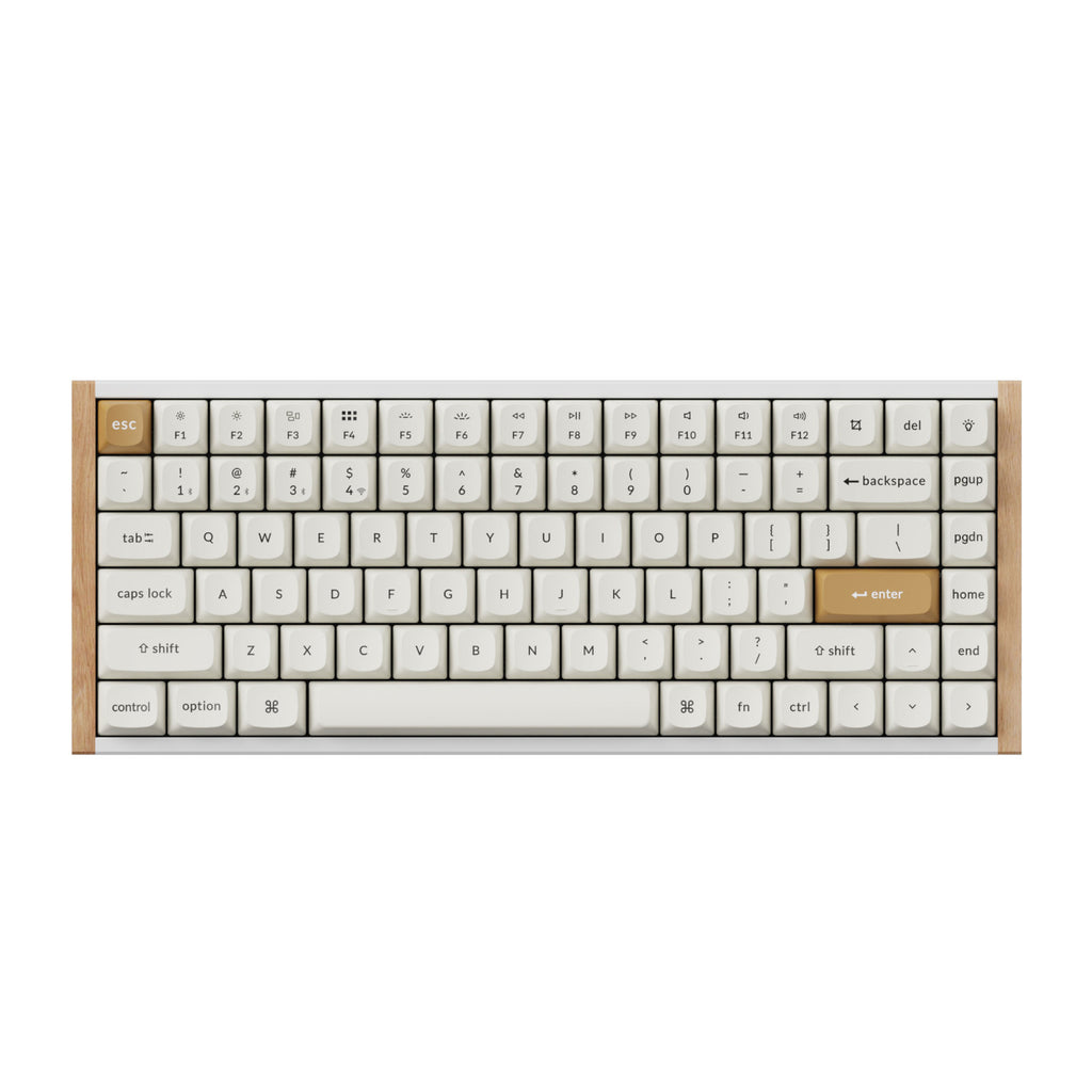 Keychron K2 HE Wireless Special Edition Magnetic Custom Keyboard | NEBULA Switch – White