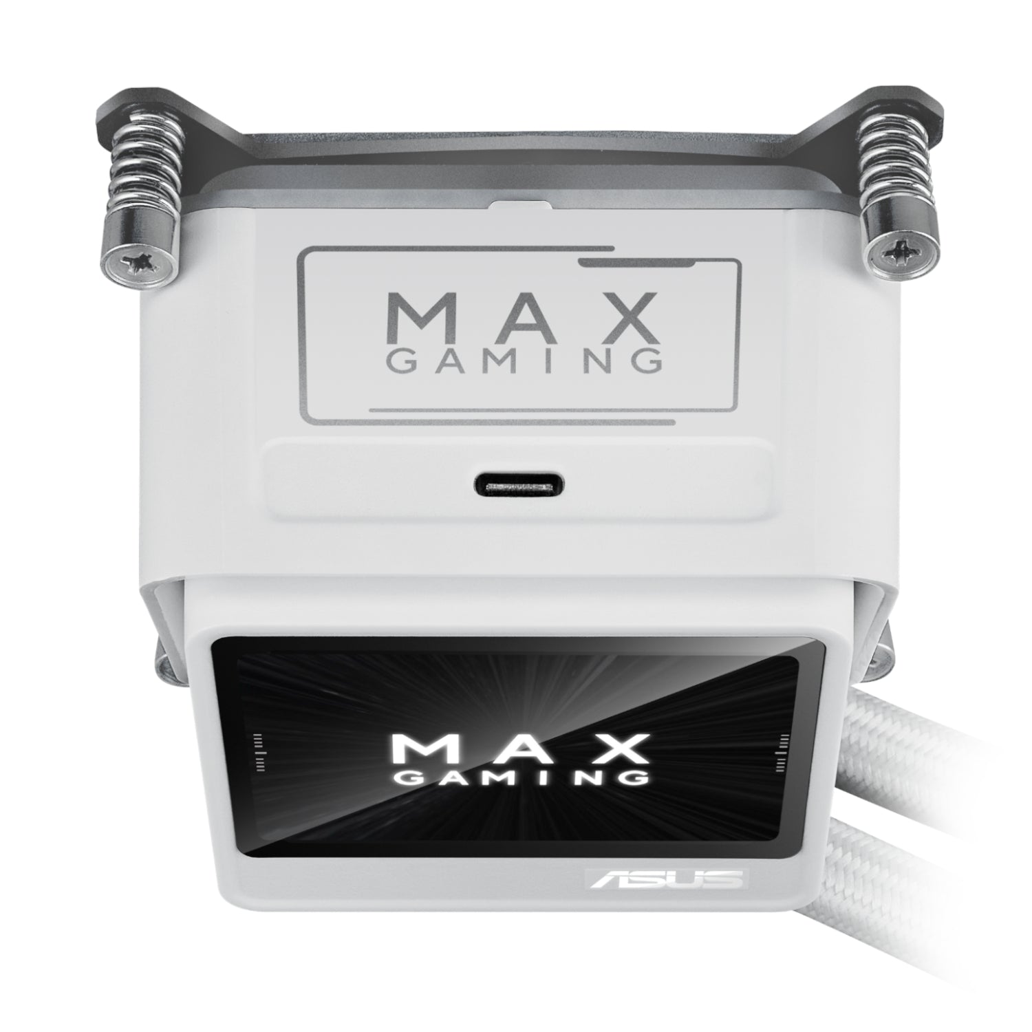 Asus MAX Gaming LC 360 ARGB LCD All-in-one CPU Liquid Cooler - White