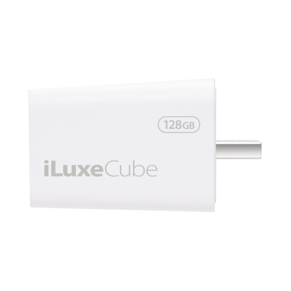 Patriot iLuxe Cube 128GB Type-C Smart Backup Solution - White