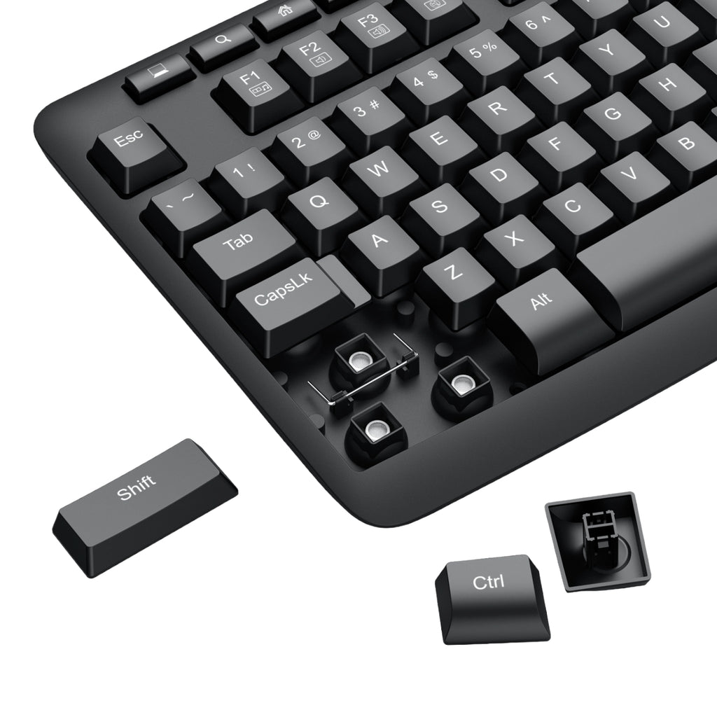Redragon BS-7367-B Wireless Office Keyboard and Mouse Combo - Black