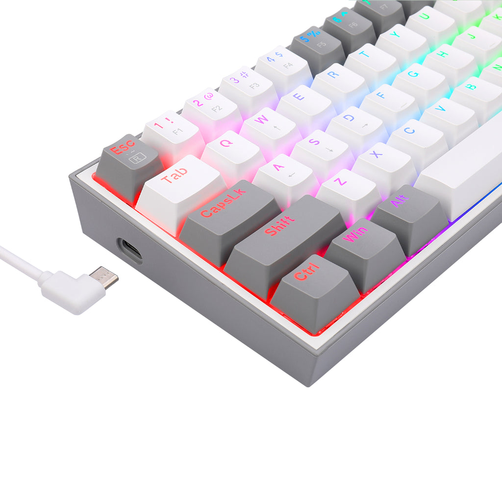 Redragon K617 FIZZ 60% Wired RGB Gaming Keyboard