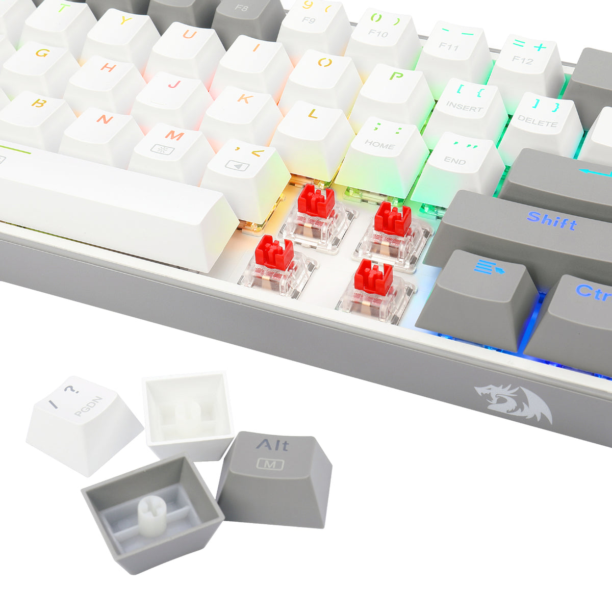 Redragon K617 FIZZ 60% Wired RGB Gaming Keyboard