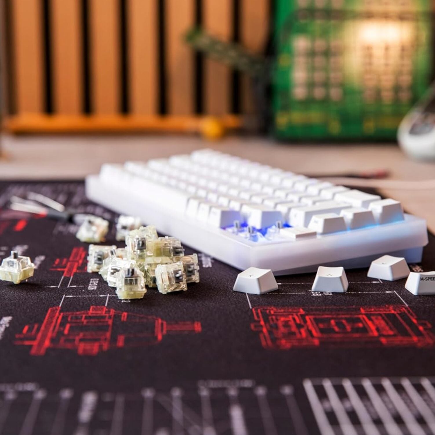 Keychron CHERRY MX2A Speed Silver RGB Switch Set